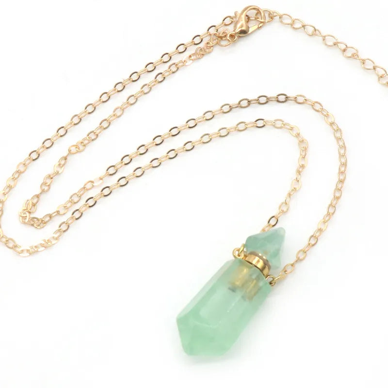 1 Piece Crystal Bullet Solid Color Pendant