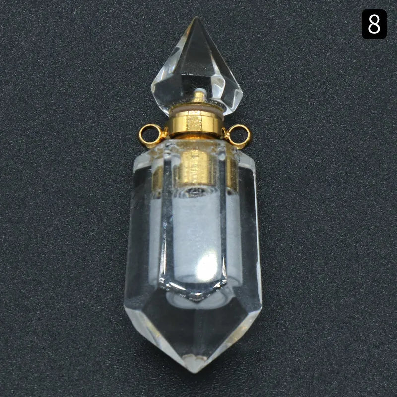 1 Piece Crystal Bullet Solid Color Pendant