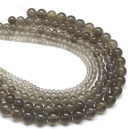 1 Piece Diameter 10mm Diameter 6 Mm Diameter 8mm 1.2-1.5 Agate Agate Round Simple Polished Beads