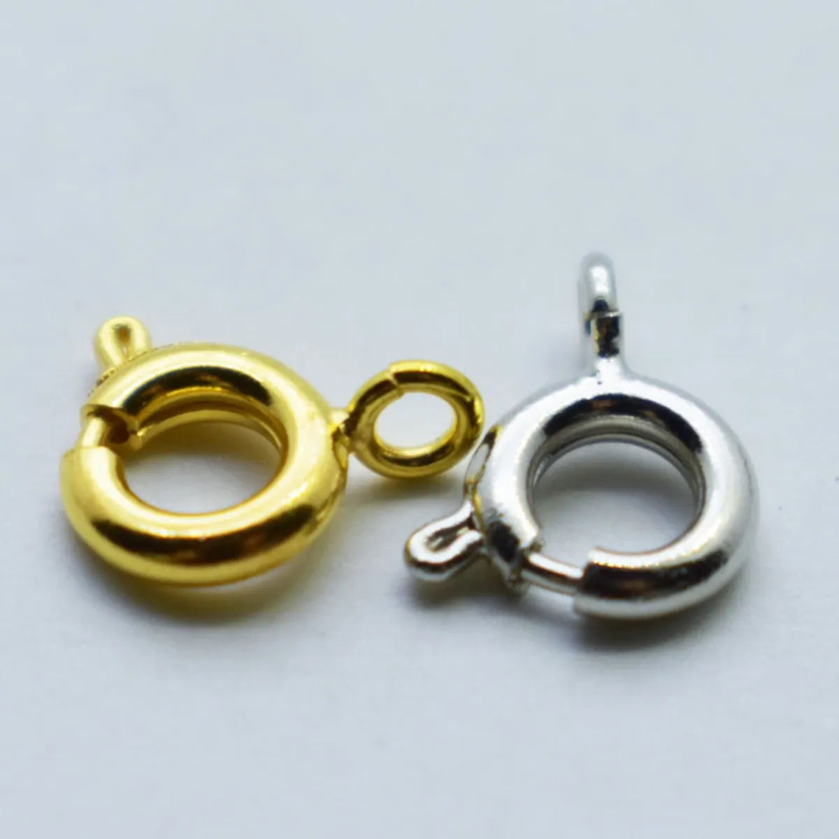 1 Piece Diameter 9mm Copper O-Shape Pendant Jump Ring Jewelry Buckle