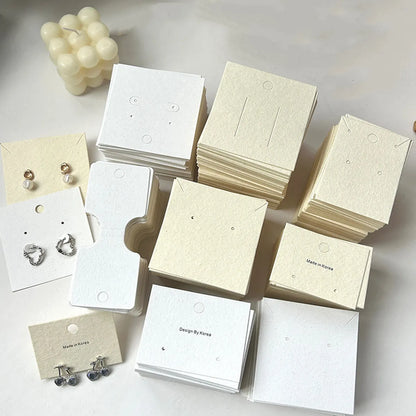 1 Piece Elegant Simple Style Daily Date Solid Color Jewelry Card