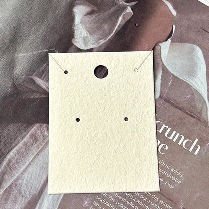 1 Piece Elegant Simple Style Daily Date Solid Color Jewelry Card