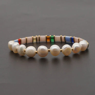 1 Piece Ethnic Style Freshwater Pearl Beaded Bracelets