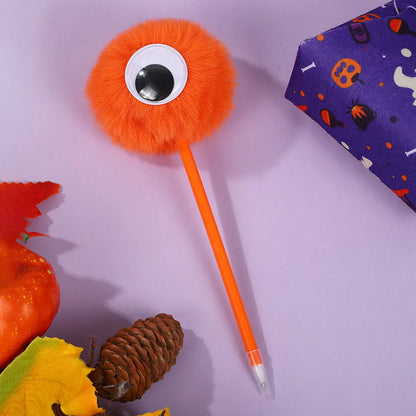 1 Piece Eye Learning School Daily Halloween PP Plastic Plush Cute Ballpoint Pen