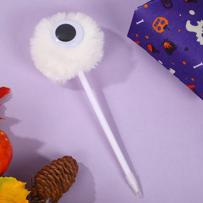 1 Piece Eye Learning School Daily Halloween PP Plastic Plush Cute Ballpoint Pen