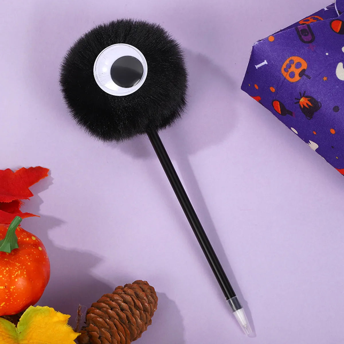 1 Piece Eye Learning School Daily Halloween PP Plastic Plush Cute Ballpoint Pen