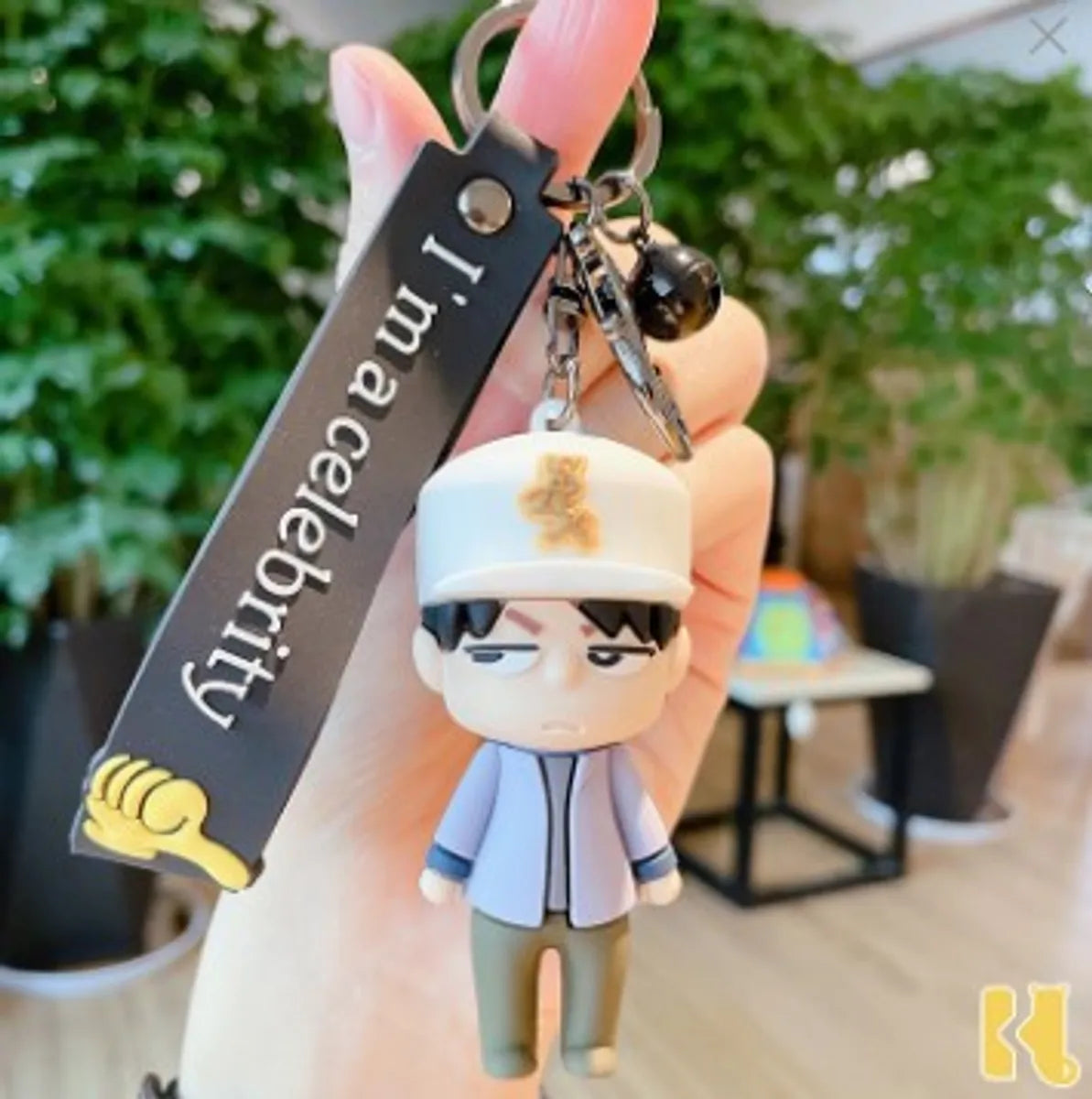 1 Piece Fashion Animal Rubber Unisex Bag Pendant Keychain