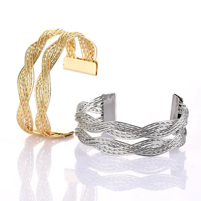 Fashion C Shape Alloy Women'S Bangle