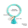 1 Piece Fashion Circle Soft Clay Beaded Women'S Bracelets