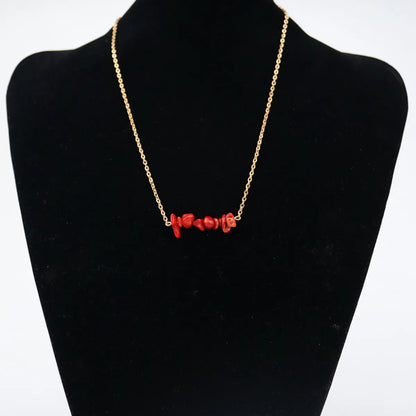 1 Piece Fashion Color Block Alloy Plating Women'S Necklace