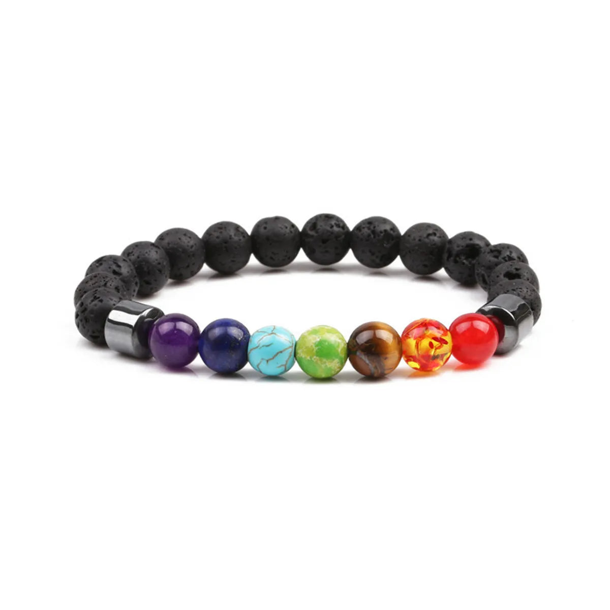 1 Piece Fashion Color Block Beaded Unisex Bracelets