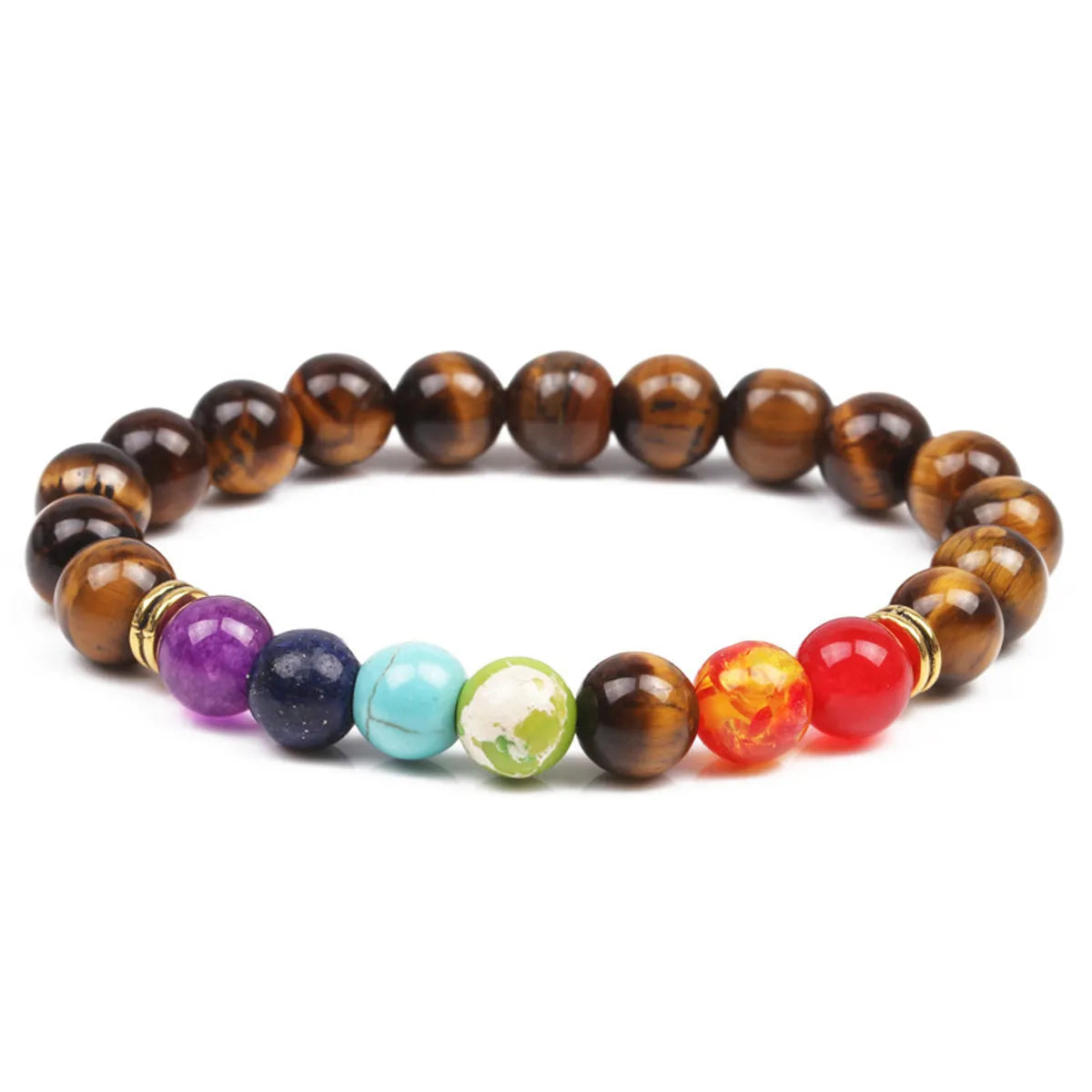 1 Piece Fashion Color Block Beaded Unisex Bracelets