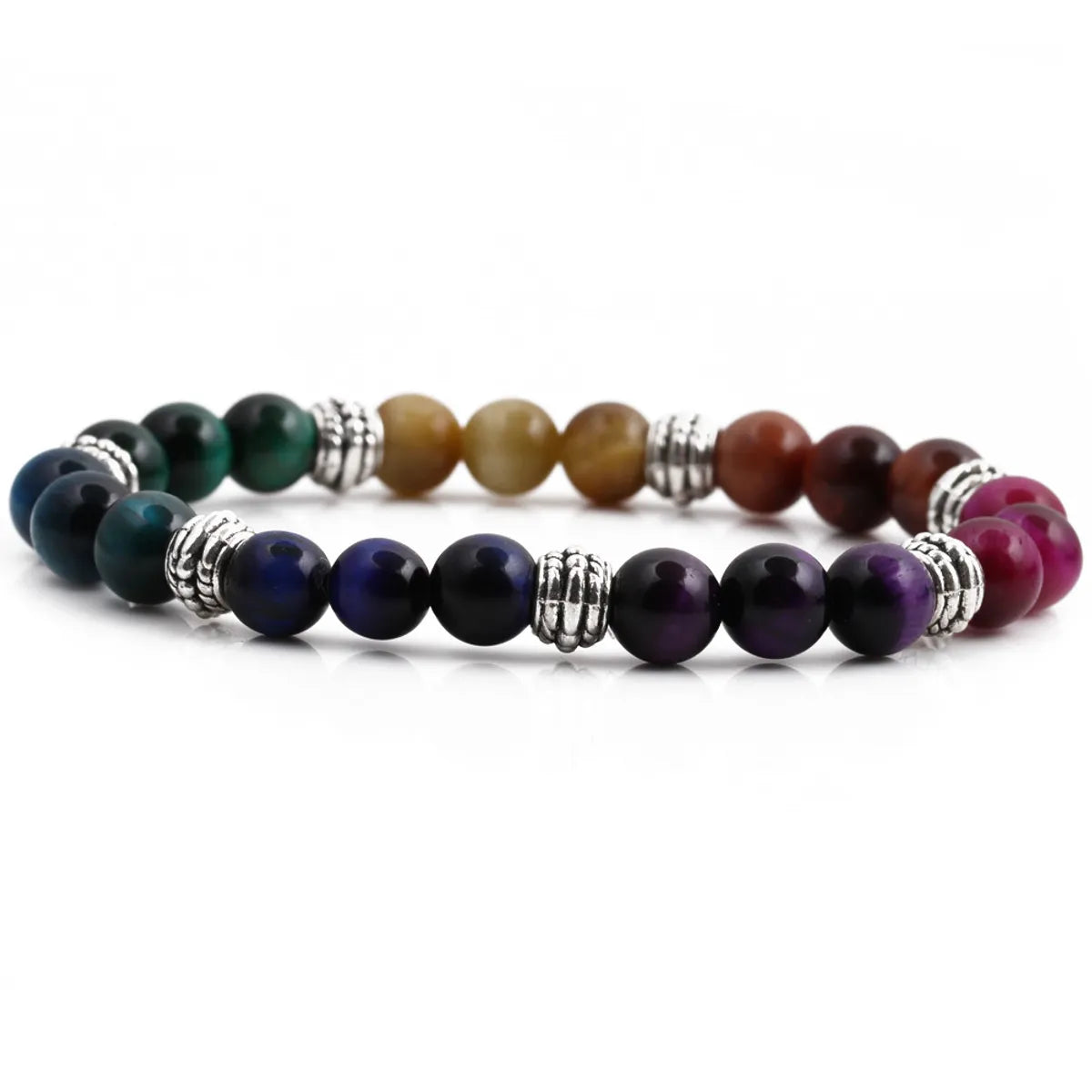 1 Piece Fashion Color Block Beaded Unisex Bracelets