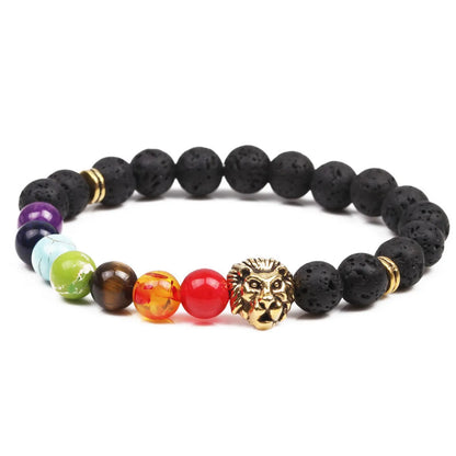 1 Piece Fashion Color Block Beaded Unisex Bracelets