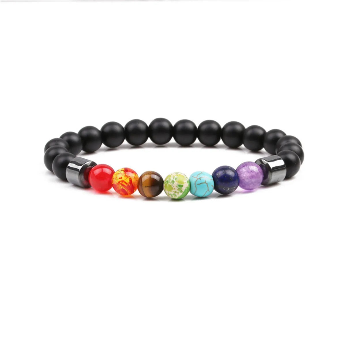 1 Piece Fashion Color Block Beaded Unisex Bracelets