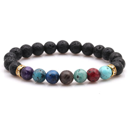 1 Piece Fashion Color Block Beaded Unisex Bracelets