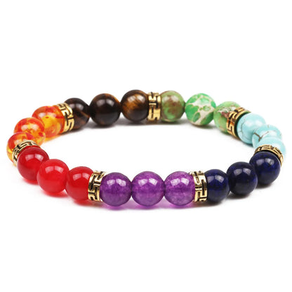 1 Piece Fashion Color Block Beaded Unisex Bracelets