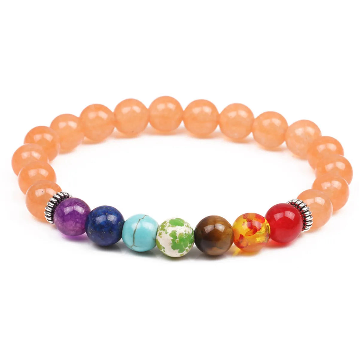 1 Piece Fashion Color Block Beaded Unisex Bracelets