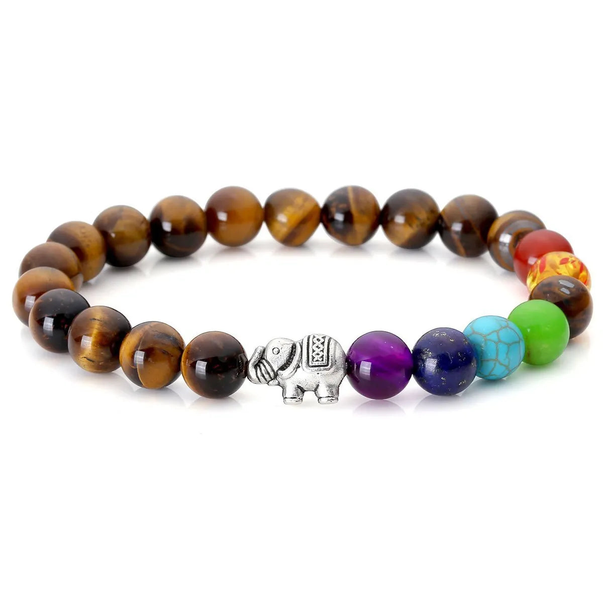 1 Piece Fashion Color Block Beaded Unisex Bracelets