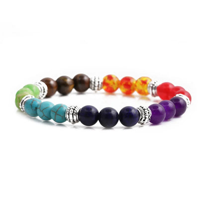 1 Piece Fashion Color Block Beaded Unisex Bracelets