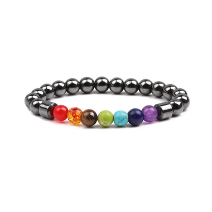 1 Piece Fashion Color Block Beaded Unisex Bracelets