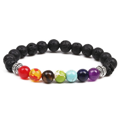 1 Piece Fashion Color Block Beaded Unisex Bracelets