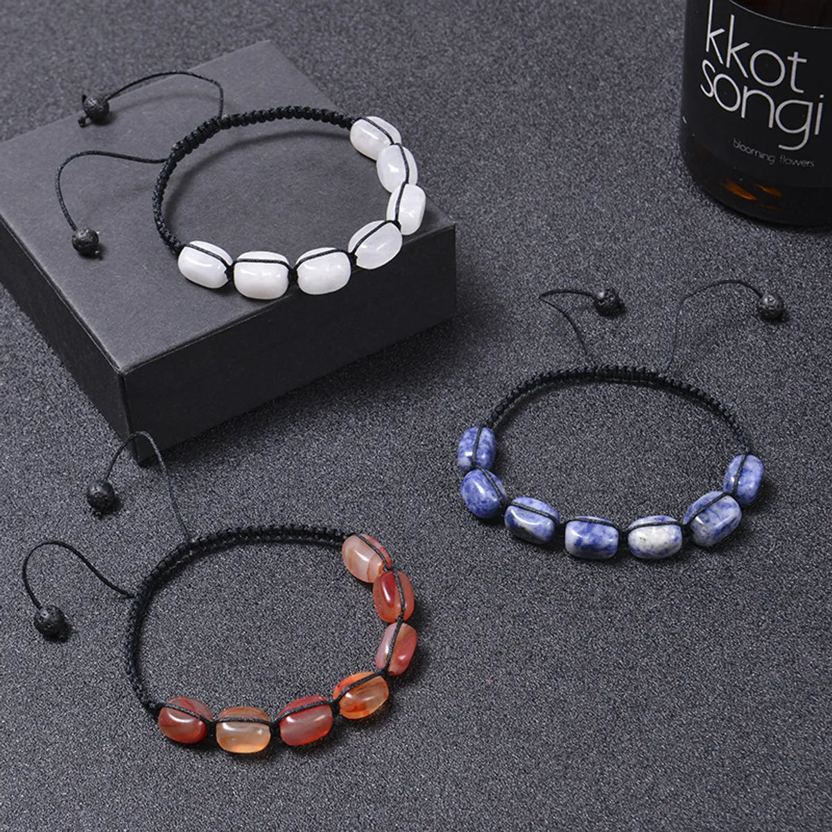 Fashion Colorful Natural Stone Beaded Bracelets