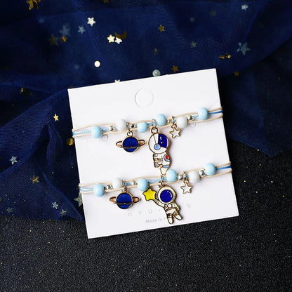 1 Piece Fashion Constellation Star Alloy Ceramic Beads Unisex Bracelets