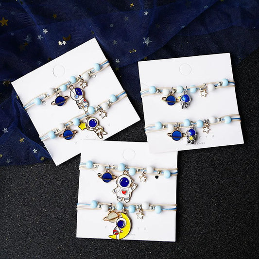 1 Piece Fashion Constellation Star Alloy Ceramic Beads Unisex Bracelets