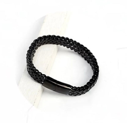 1 Piece Fashion Crown Stainless Steel Polishing Unisex Bracelets