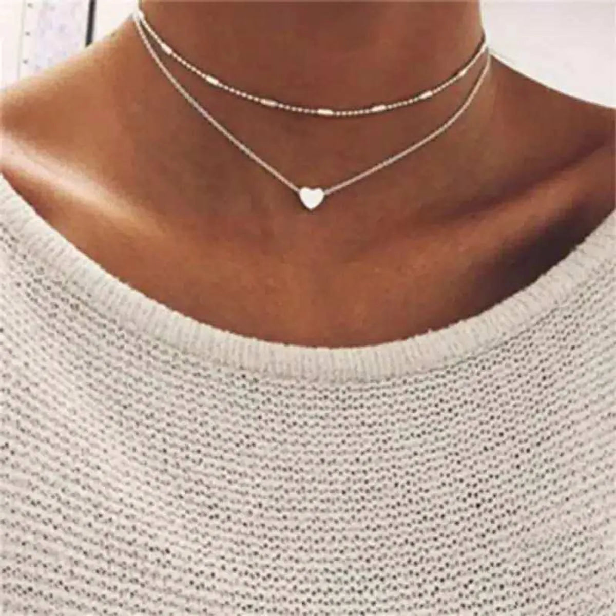 1 Piece Fashion Devil's Eye Moon Alloy Plating Women's Pendant Necklace