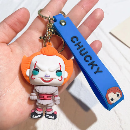 1 Piece Fashion Doll Pvc Silica Gel Unisex Keychain