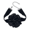 1 Piece Fashion Flower Cloth Flocking Cloth Handmade Women'S Choker