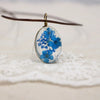 1 Piece Fashion Flower Organic Glass Plating Women'S Necklace