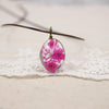 1 Piece Fashion Flower Organic Glass Plating Women'S Necklace