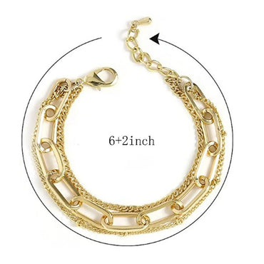 1 Piece Fashion Geometric Alloy Women's Bracelets