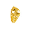 1 Piece Fashion Geometric Flower Copper Plating Open Ring