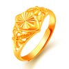 1 Piece Fashion Geometric Flower Copper Plating Open Ring