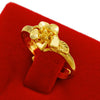 1 Piece Fashion Geometric Flower Copper Plating Open Ring