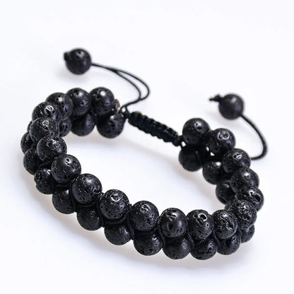 1 Piece Fashion Geometric Natural Stone Unisex Bracelets