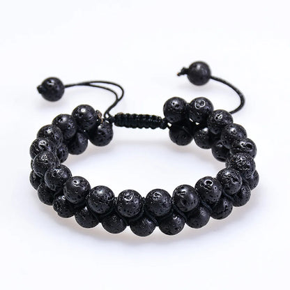 1 Piece Fashion Geometric Natural Stone Unisex Bracelets