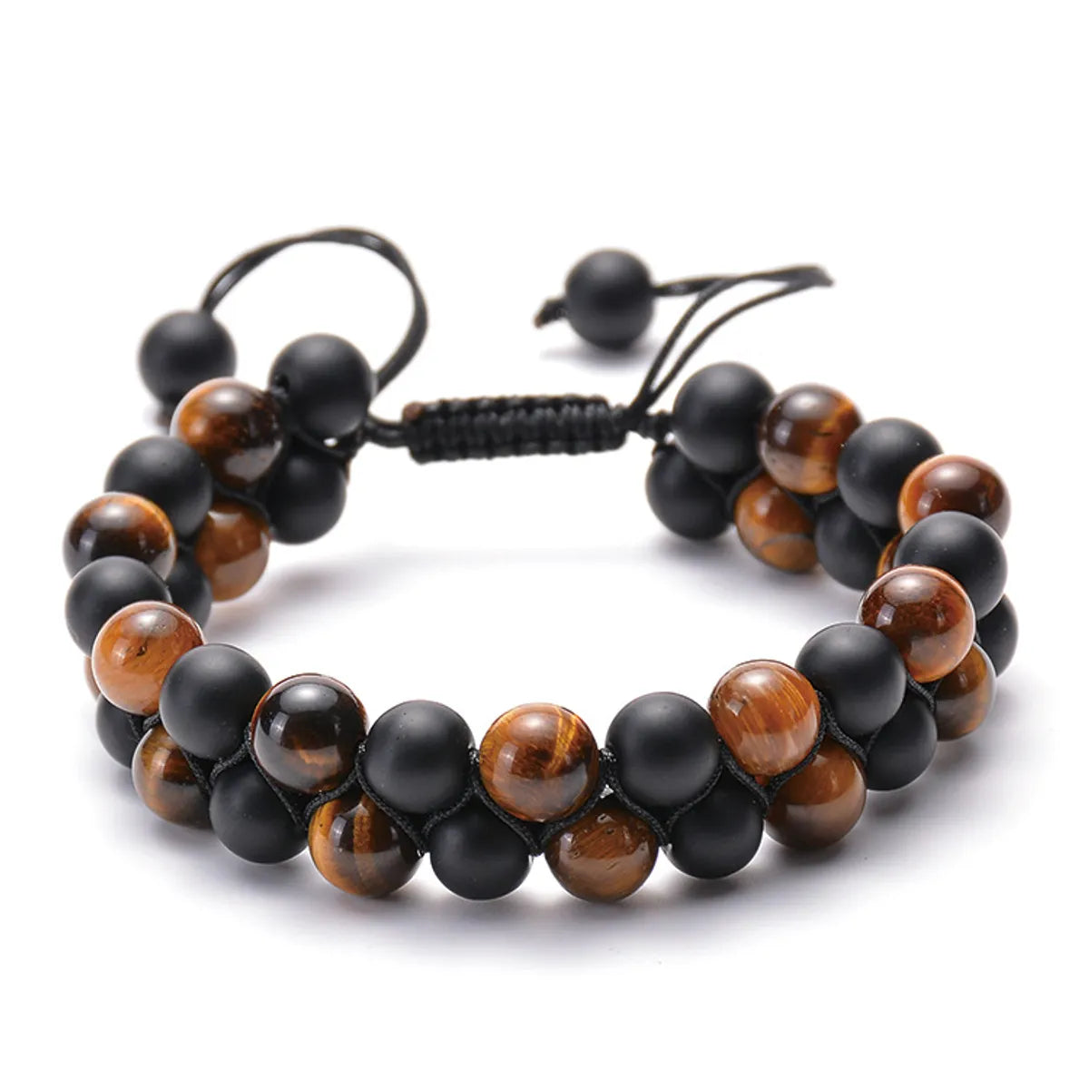 1 Piece Fashion Geometric Natural Stone Unisex Bracelets