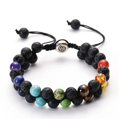 1 Piece Fashion Geometric Natural Stone Unisex Bracelets