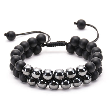 1 Piece Fashion Geometric Natural Stone Unisex Bracelets