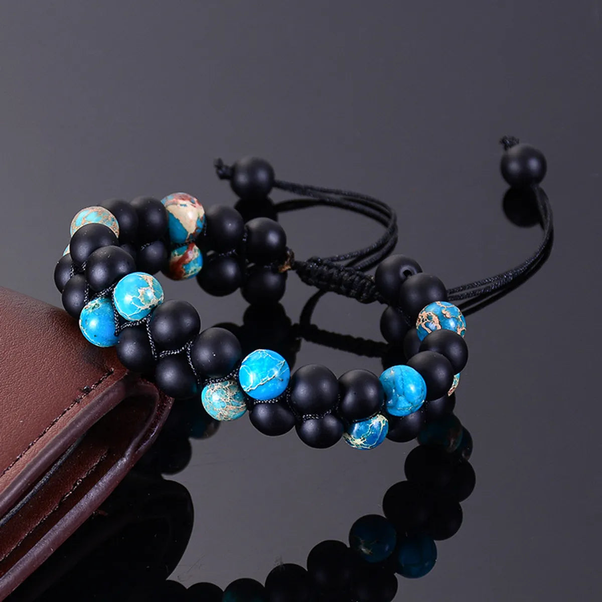 1 Piece Fashion Geometric Natural Stone Unisex Bracelets