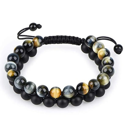 1 Piece Fashion Geometric Natural Stone Unisex Bracelets