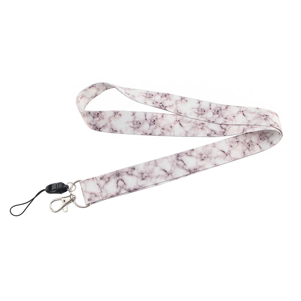 Fashion Marble Texture Mobile Phone Lanyard Work Id Lanyard