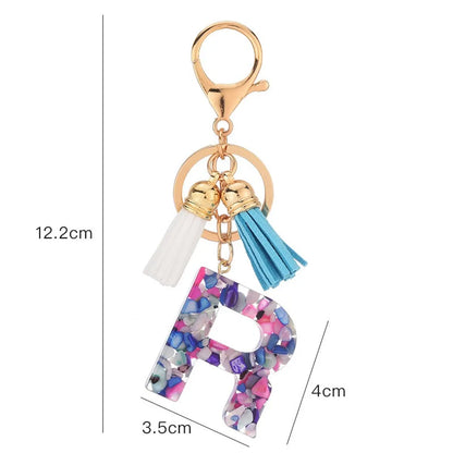 1 Piece Fashion Letter Arylic Unisex Keychain