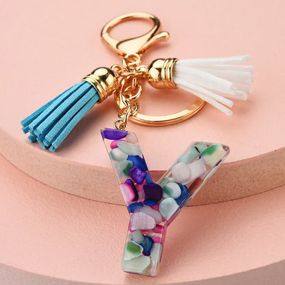 1 Piece Fashion Letter Arylic Unisex Keychain