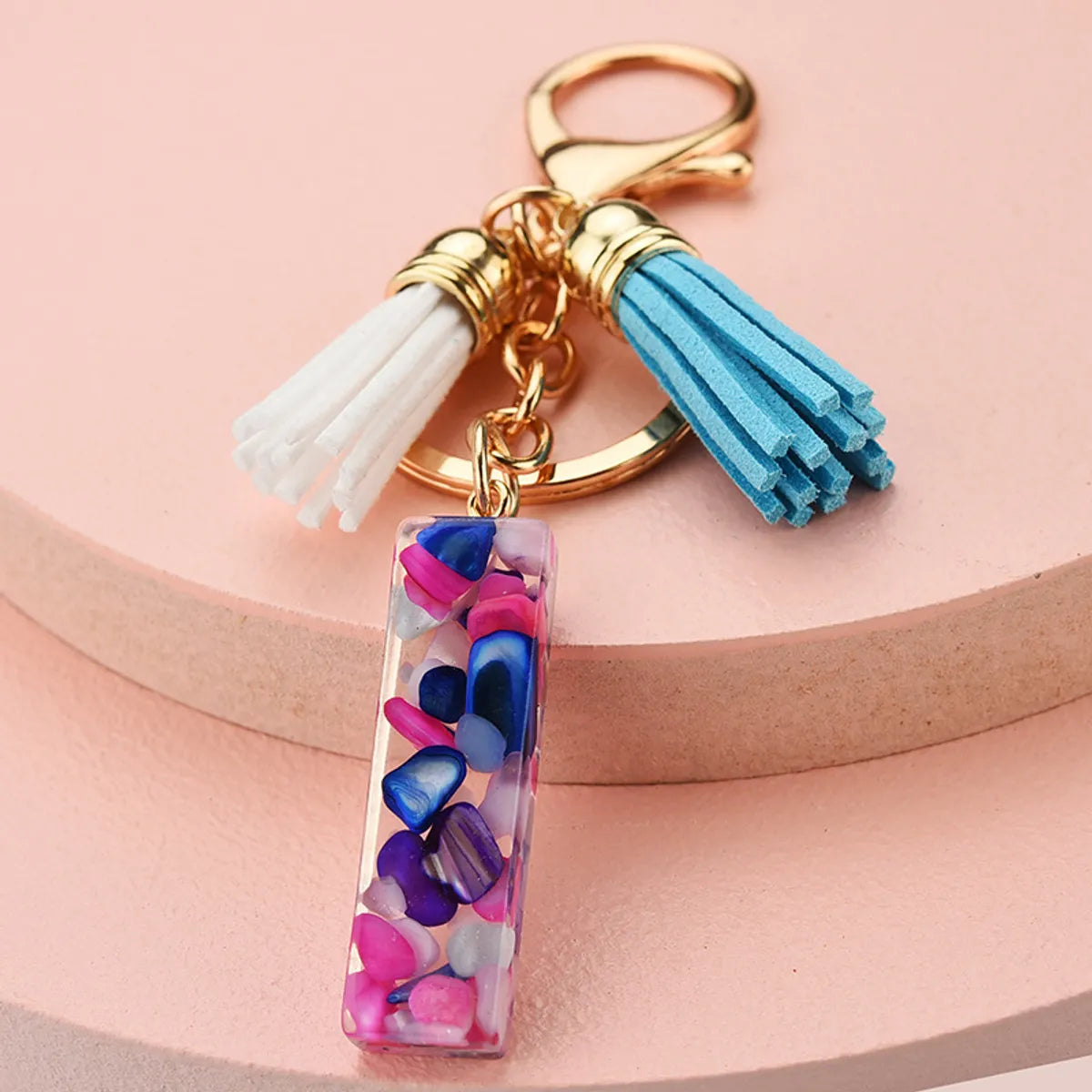 1 Piece Fashion Letter Arylic Unisex Keychain